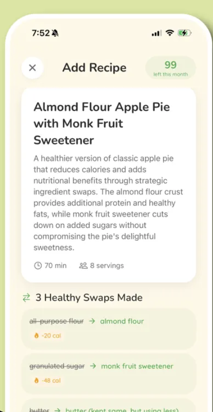 Wellyum app screenshot